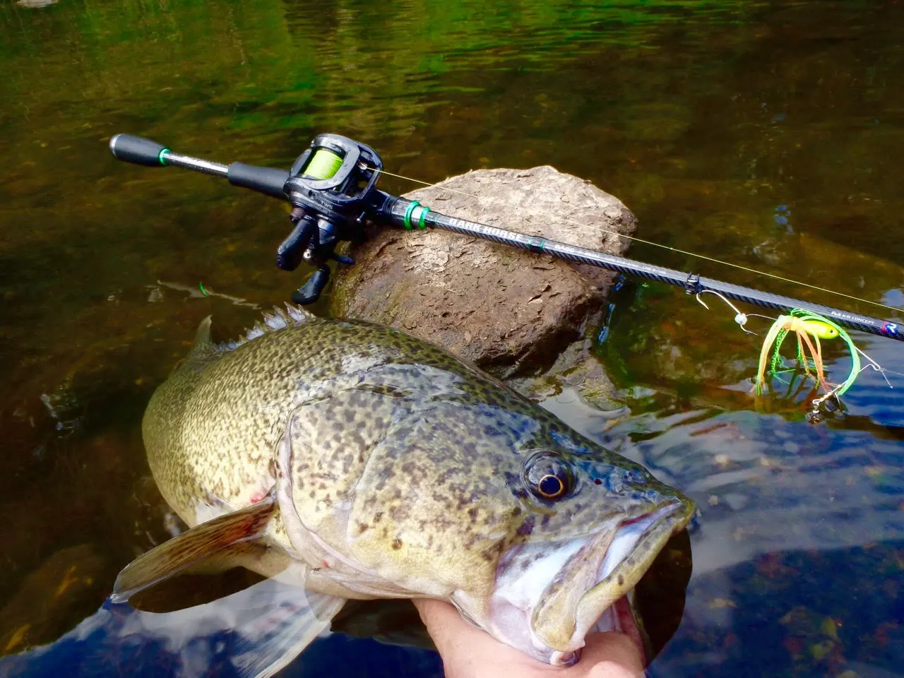 N.S Black Hole Dark Horse Bass Baitcast Rod 3 N.S Black Hole Dark Horse Bass Baitcast Rod - Image 3