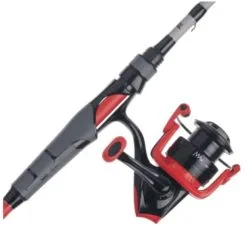 Abu Garcia Max X Performance Spinning Combo Fully Spooled With Braid