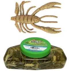 Berkley Gulp Alive Crabby 2 Inch Soft Plastic Crab Lure Bulk Value Tub