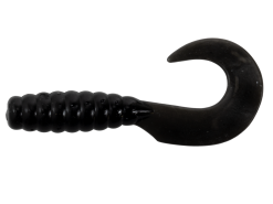 Berkley Powerbait 2.5 Inch Grub Soft Plastic Lure 13 Berkley Powerbait 2.5 Inch Grub Soft Plastic Lure -Tackle Storage Shop Berkley Powerbait Grub Soft Plastic Black