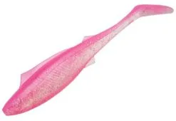 Berkley Powerbait Nemesis Paddle Tail 4 Inch Soft Plastic Lure -Tackle Storage Shop Berkley Powerbait Nemesis Paddle Tail Pink Glitter