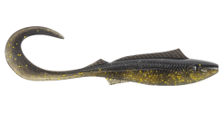 Berkley Powerbait 5 Inch Nemesis Soft Plastic Lure 16 Berkley Powerbait 5 Inch Nemesis Soft Plastic Lure -Tackle Storage Shop Berkley Powerbait Nemesis Soft Plastic Black Gold Glitter
