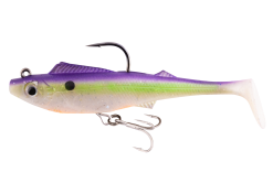 Berkley Shimma Pro Rig Soft Plastic Swimbait Lure -Tackle Storage Shop Berkley Shimma Pro Rig Soft Plastic Swimbait Purple Haze