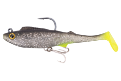 Berkley Shimma Pro Rig Soft Plastic Swimbait Lure -Tackle Storage Shop Berkley Shimma Pro Rig Soft Plastic Swimbait Silver Chartreuse