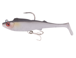 Berkley Shimma Pro Rig Soft Plastic Swimbait Lure -Tackle Storage Shop Berkley Shimma Pro Rig Soft Plastic Swimbait Silver Ghost