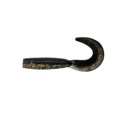 Daiwa Bait Junkie Grub Soft Plastic Lure 2.5 -Tackle Storage Shop DaiwaBaitJunkieGrubSoftPlastic BlackGold
