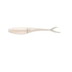 Daiwa Bait Junkie Jerk Shad Soft Plastic Lure 5 -Tackle Storage Shop DaiwaBaitJunkieJerkShadSoftPlastic WhitePearl