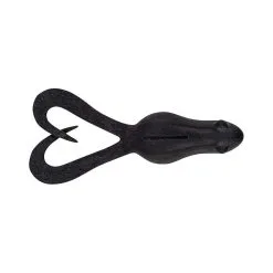 Daiwa Bait Junkie Kikker Curly Frog Soft Plastic Lure -Tackle Storage Shop DaiwaBaitJunkieKikkerCurlyFrogSoftPlastic Black