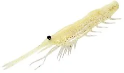 Magbite Snatchbite Shrimp Prawn 4 Inch Soft Plastic Lure -Tackle Storage Shop Glow Shrimp