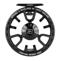 Hardy Fortuna Regent Fly Reel Black