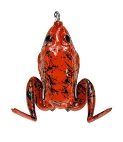 Lunkerhunt Lunker Pocket Frog Lure Quarter Ounce -Tackle Storage Shop LunkerhuntLunkerPocketFrogLure 08FireTiger
