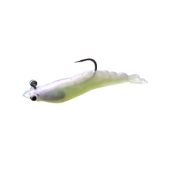 MMD Soft Prawn 50mm Soft Plastic Lure -Tackle Storage Shop MMD Soft Prawn 50mm Soft Plastic Medium Pearl