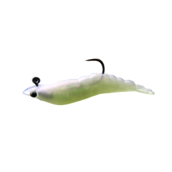 MMD Soft Prawn 50mm Soft Plastic Lure -Tackle Storage Shop MMD Soft Prawn 50mm Soft Plastic Small Pearl