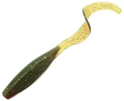 Zman Streakz Curly TailZ 5 Inch Soft Plastic Lure -Tackle Storage Shop MidnightOil CurlyTailz 5IN