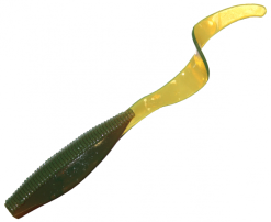 Zman Streakz Curly TailZ 5 Inch Soft Plastic Lure -Tackle Storage Shop MotorOil CurlyTailz 5IN