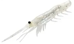Magbite Snatchbite Shrimp Prawn 4 Inch Soft Plastic Lure -Tackle Storage Shop Pearl