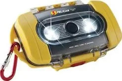 Pelican Progear 9000 Waterproof Case With LED Light -Tackle Storage Shop Pelican Progear Waterproof Case with Light Yellow