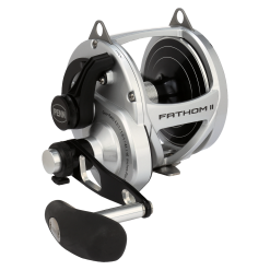 Penn Fathom II Silver 2S Two Speed Overhead Reel