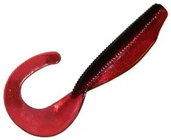 Zman StreakZ Curly TailZ 4 Inch Soft Plastic Lure -Tackle Storage Shop RedShad CurlyTailz