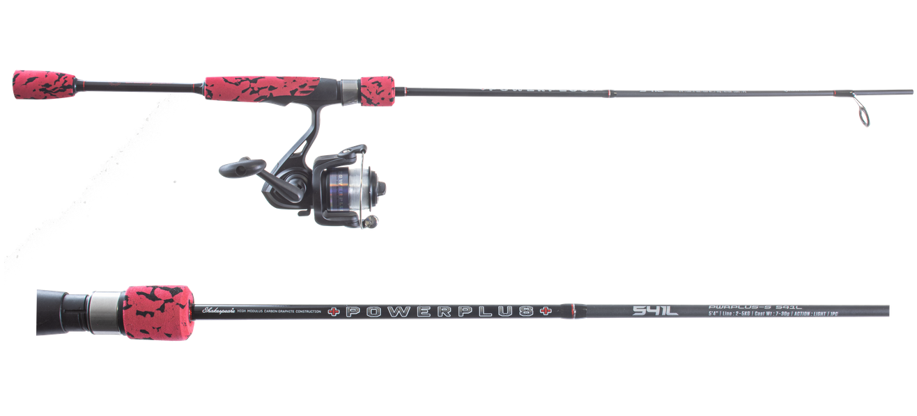 Shakespeare Powerplus Rod And Reel Combo 1 Shakespeare Powerplus Rod And Reel Combo