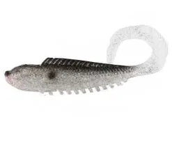 Squidgies Wriggler Soft Plastic Lure -Tackle Storage Shop Squidgies Bio Tough Wriggler Soft Plastic Silver Fox