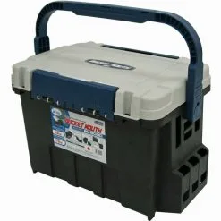 Versus Meiho Bucket Mouth BM-9000 Black Heavy Duty Tackle Box