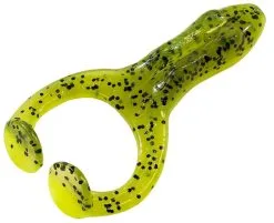 Zman Finesse Frogz 2.75 Inch Soft Plastic Lure -Tackle Storage Shop WatermelonChartreuse Finesse Frogz