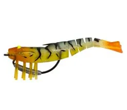 Zerek Live Shrimp 5 Inch Soft Plastic Lure -Tackle Storage Shop Zerek Live Shrimp Soft Plastic 01