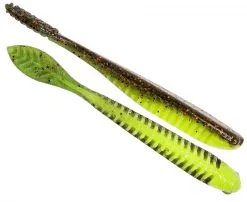 Zman Trick ShotZ Soft Plastic Lure -Tackle Storage Shop Zman Trick Shotz Soft Plastic Coppertreuse