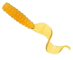 Zman Grubz 2 Inch Soft Plastic Fishing Lure -Tackle Storage Shop amber grubz 1