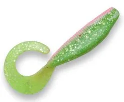 Zman StreakZ Curly TailZ 4 Inch Soft Plastic Lure -Tackle Storage Shop electricchicken 1