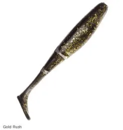 Zman 5 Inch Scented Paddlerz Soft Plastic Lure -Tackle Storage Shop gold rush paddlerz 1