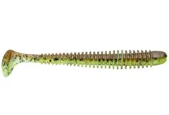 Keitech Swing Impact 3 Inch Soft Plastic Fishing Lure -Tackle Storage Shop greenpumpkinchartreuse401 swing 1 1