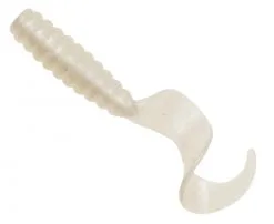 Zman Grubz 2 Inch Soft Plastic Fishing Lure -Tackle Storage Shop shimmerpearl grubz 1 1