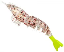 Zman EZ Shrimpz 3.5 Inch Un-Rigged Soft Plastic Lure -Tackle Storage Shop shrimp po boy un rigged 1